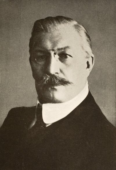 P.N. Milyukov, Minister of Foreign Affairs in the Republican Ministry by Russian Photographer